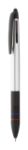 3-kleuren stylus pen - zilver