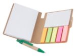 200 sticky notes in verschillende maten met balpen