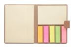 sticky notes in verschillende groottes, in hoes