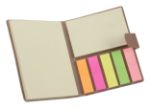 sticky notes in verschillende groottes, in hoes