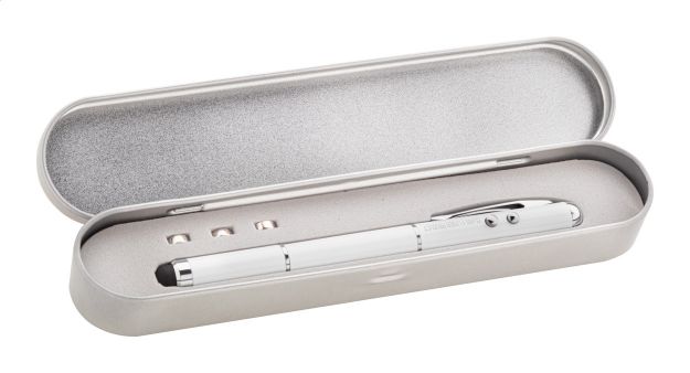 laserpointer met balpen, stylus hebe