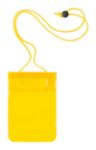 waterdichte telefoonhoes. - geel