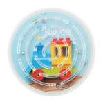 labyrinth spel met drie metalen ballen