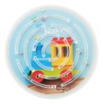 labyrinth spel met drie metalen ballen