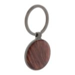 ronde metalen sleutelhanger minna