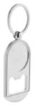 metalen flessenopener met sleutelhanger. custom