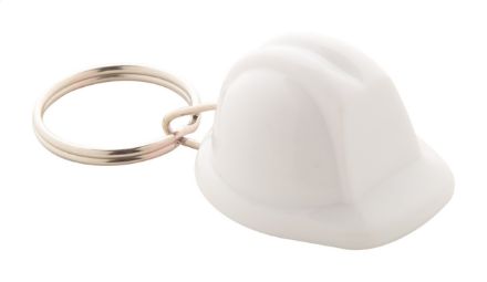 sleutelhanger in de vorm van een helm.