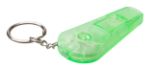 sleutelhanger met fluitje en led lampje.