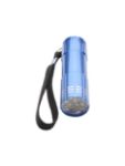 aluminium ledlamp (9 led) en polsband.