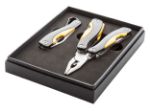 multitool met 8 gereedschapopties en zakmes.