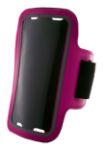 pu-lederen armband voor mobile telefoon. - fuchsia