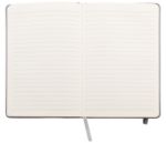 pu lederen a5 notitieboek met rubberen strap