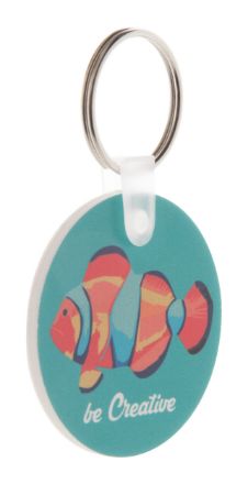 ronde sleutelhanger van pvc-schuim