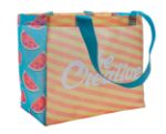 all over bedrukte non-woven shopper