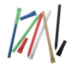 gerecycelde papieren balpen papyrus blauwe inkt