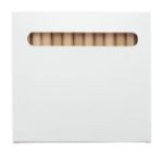 12 kleurpotloodjes in doosje full colour bedrukt