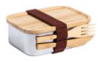 rvs lunchbox met bamboedeksel sariul