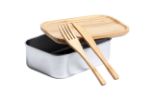 rvs lunchbox met bamboedeksel sariul
