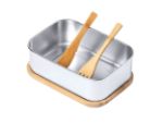 rvs lunchbox met bamboedeksel sariul