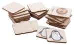 memory spel van hout