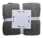 flanellen deken 280 gr espo - grijs