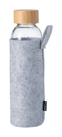 glazen sportfles met vilt etui blorek 500 ml