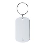 sleutelhanger ralutag recycled aluminium