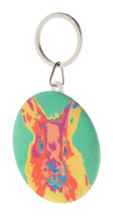 rpet-sleutelhanger met speld keybadge rpet maxi