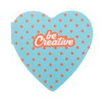 custom made zelfklevende blaadjes creastick hear