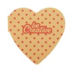 custom made zelfklevende blaadjes creastick heart