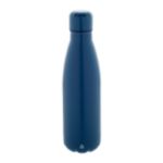 recycled roestvrijstalen fles refill 790 ml - blauw