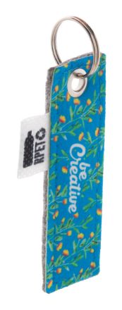 custom made vilten sleutelhanger