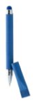 touch balpen van recycled papiertapyru blauwe inkt - blauw