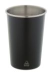 beker recycled roestvrij staal redisha 350 ml - zwart