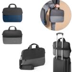 gewatteerde laptoptas van recycled polyester