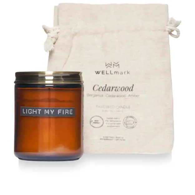 wellmark cederhout geurkaars medium