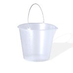 maatemmer van 6 liter van transparant pp manson