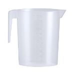 maatkan van 2.2 liter van transparant pp sasuk