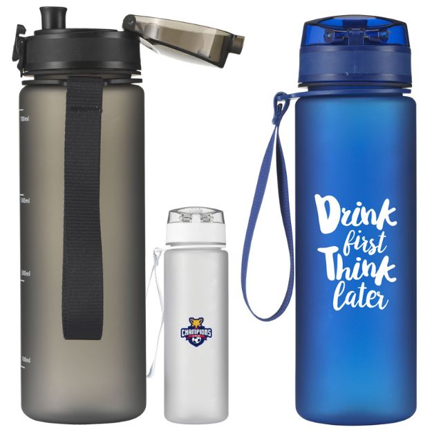 mat transparante lekvrije drinkfles hailey 750 ml