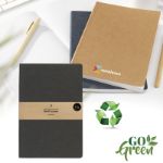 notebook wasbare kraft cover a5 notitieboekje