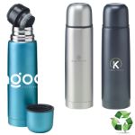 frosted recycled rvs thermosfles 500 ml