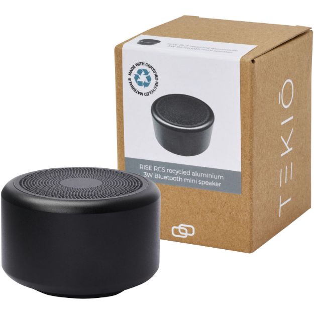 rise bluetooth speaker 3 w van recycled aluminium
