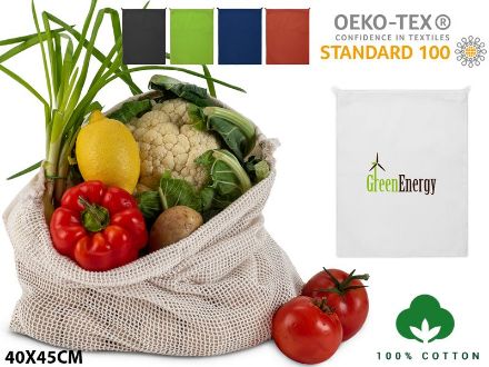 herbruikbaar fruit en groente zakje oeko-tex