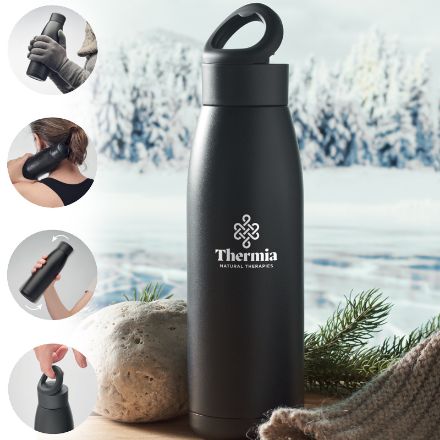 verwarmende dubbelwandige fles 400 ml