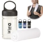 cooldown koelhanddoek van 100% polyester.