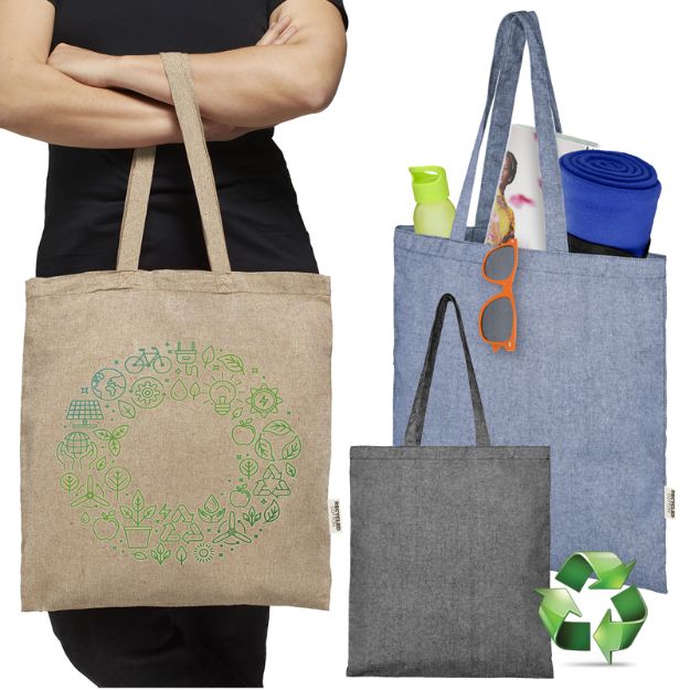 pheebs 150 g/m2 aware recyclede katoenen draagtas