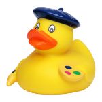 stress eend kunstenaar