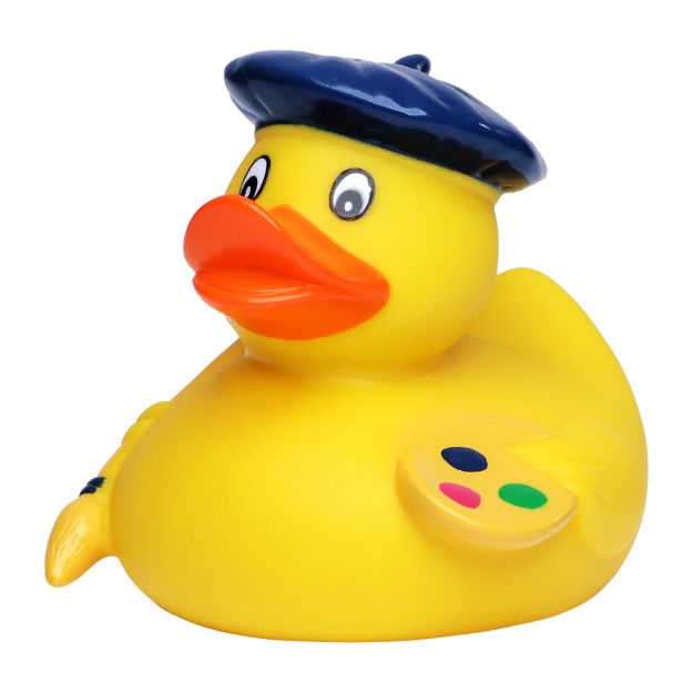 stress eend kunstenaar