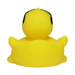 stress eend met zonnebril