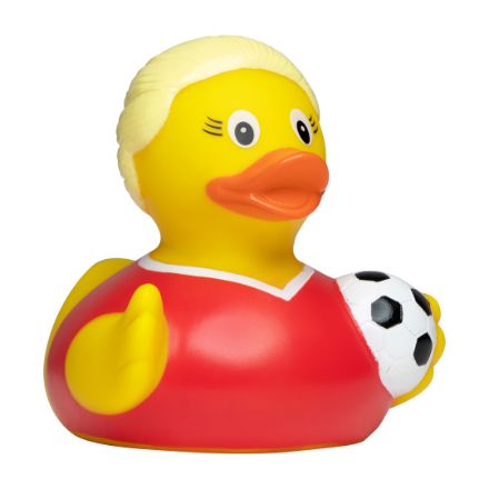 stress eend voetbalster